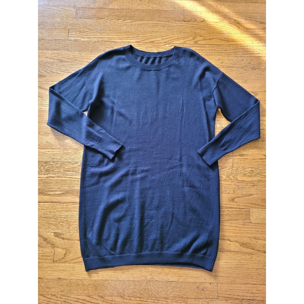 Ralph Lauren Womens Merino Wool Long Sleeve Knit Dress Size Large